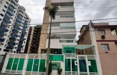 Apartamento com 1 dormitório à venda, 49 m² por r$ 360.000 - canto do forte - praia grande/sp