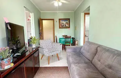 Apartamento com 1 dormitório à venda, 47 m² por r$ 350.000 - aviação - praia grande/sp