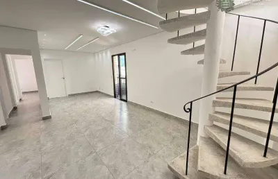 Cobertura com 3 dormitórios à venda, 120 m² por r$ 1.200.000,00 - canto do forte - praia grande/sp