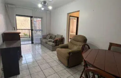 Apartamento com 2 dormitórios para alugar, 85 m² por r$ 2.700,01/mês - aviação - praia grande/sp