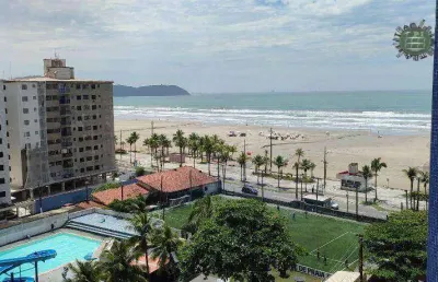 Apartamento com 2 dormitórios para alugar, 57 m² por r$ 2.350,01/mês - aviação - praia grande/sp