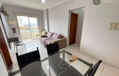 Apartamento com 1 dormitório à venda, 46 m² por r$ 310.000,00 - tupi - praia grande/sp