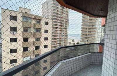 Apartamento com 1 dormitório para alugar, 58 m² por r$ 2.800/mês - aviação - praia grande/sp