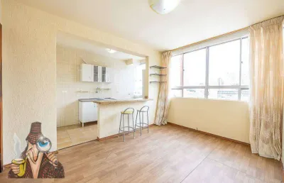 Apartamento com 1 dormitório à venda, 35 m² por r$ 257.000,00 - centro - curitiba/pr