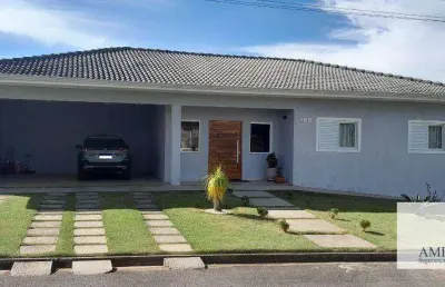 Casa com 3 dormitórios para alugar, 278 m² por r$ 6.400,00/mês - machadinho - jarinu/sp