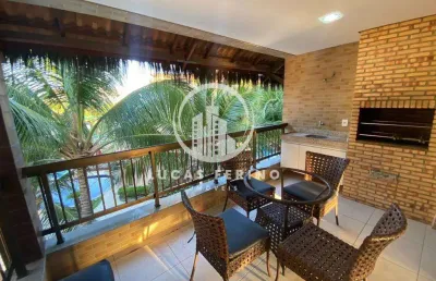 Apartamento para venda em aquiraz, porto das dunas, 4 dormitórios, 3 suítes, 4 banheiros, 2 vagas