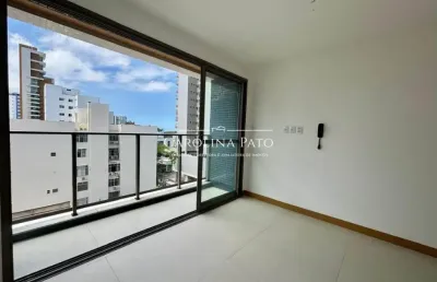 Oportunidade! apartamento studio em prédio super bem localizado na barra!
