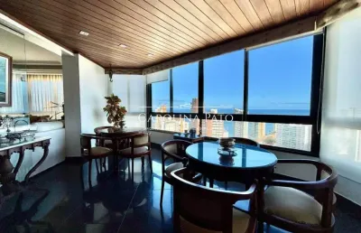 Apartamento magnífico com vista belíssima do mar e da cidade