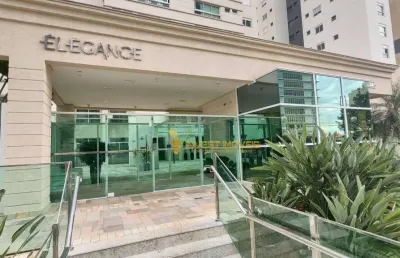 Apartamento mobiliado para locação no edifício elegance - 122m² | gleba palhano, londrina/pr.