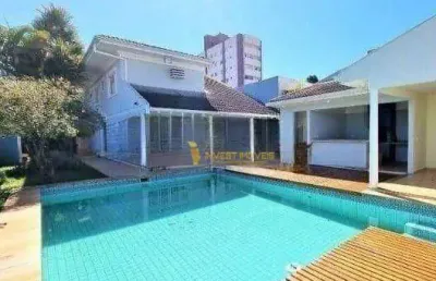 Casa para alugar, 451 m² por r$ 11.000,00/mês - jardim higienópolis - londrina/pr