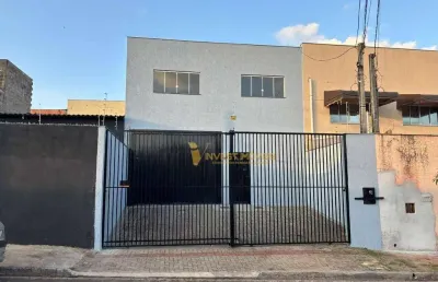 Barracão para alugar, 212 m² por r$ 4.200/mês - rodocentro - londrina/pr