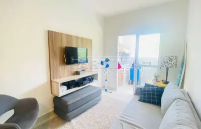 Lindo apartamento com 2 dormitórios e varanda gourmet na praia das toninhas em ubatuba!