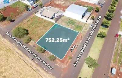 Terreno com 752.25 m² à venda no jardim oriental - maringá
