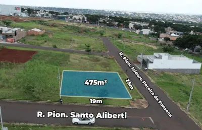 Terreno  com 475 m² à venda no bom jardim - maringá