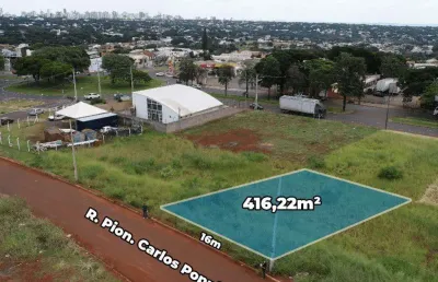 Terreno com 416.22 m² à venda no bom jardim - maringá