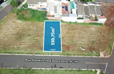 Terreno com 330.75 m² à venda no jardim baeza - maringá