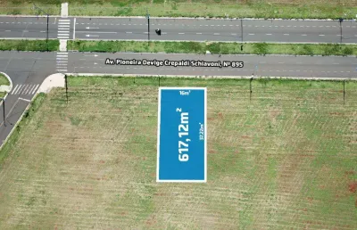 Terreno com 617.12 m² à venda no jardim baeza - maringá