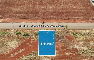 Terreno com 319.14 m² à venda no jardim dos ipês - sarandi
