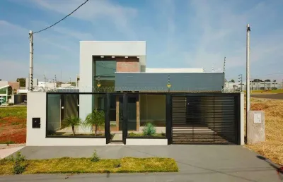Casa para alugar em maringá, bom jardim, com 3 quartos, com 124.07 m²