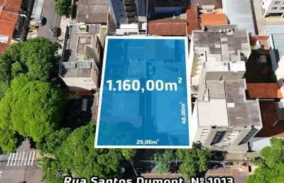 Terreno comercial à venda na Rua Santos Dumont, 1029/1013, Zona 03, Maringá