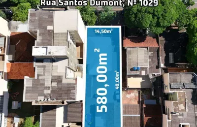 Terreno comercial à venda na Rua Santos Dumont, 1029, Zona 03, Maringá