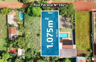Terreno à venda em sarandi, conjunto vale azul, com 1075 m²
