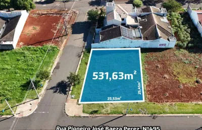 Terreno à venda em maringá, jardim baeza, com 531.63 m², jardim baeza
