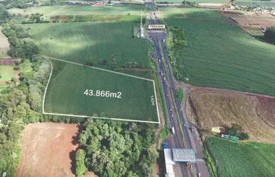 Terreno à venda próximo a entrada de mandaguari, com 43.866 m²
