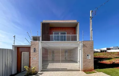 Sobrado à venda em maringá, bom jardim, com 3 quartos, com 202.55 m²