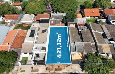 Terreno à venda em maringá, jardim paulista, com 421.32 m²