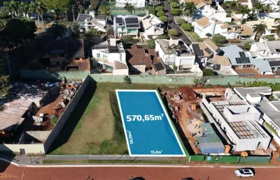 Terreno à venda em maringá, zona 08, com 570.65 m², morada do lago