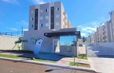 Apartamento para alugar em maringá, chácaras aeroporto, com 2 quartos, com 47 m², residencial maraú
