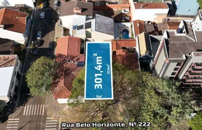 Terreno à venda em maringá, jardim ipiranga, com 301.4 m²