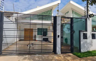 Casa para alugar em maringá, jardim império do sol, com 3 quartos, com 104.96 m²