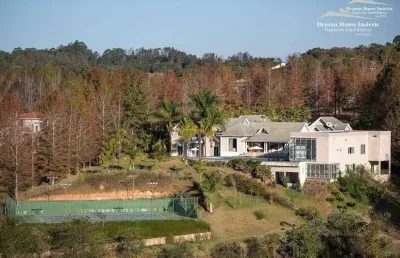 Casa com 7 dormitórios à venda, 10000 m² por r$ 9.500.000,00 - ivoturucaia - jundiaí/sp