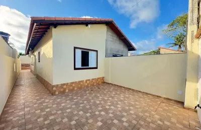Casa para venda em itanhaém, gaivota, 2 dormitórios, 1 suíte, 1 banheiro, 2 vagas
