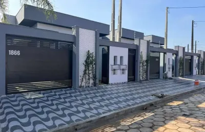 Casa para venda em itanhaém, cibratel 2, 3 dormitórios, 2 suítes, 1 banheiro, 2 vagas