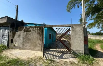 Casa para venda em itanhaém, umuarama, 1 dormitório, 1 banheiro, 3 vagas