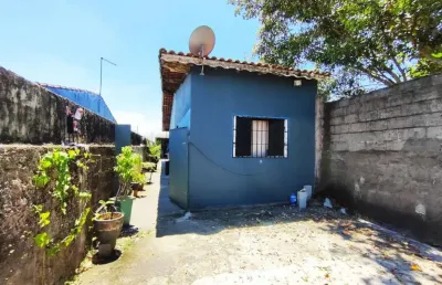 Casa para venda em itanhaém, bopiranga, 2 dormitórios, 1 suíte, 1 banheiro, 2 vagas