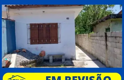 Casa para venda em itanhaém, guacyra, 1 dormitório, 1 banheiro, 4 vagas