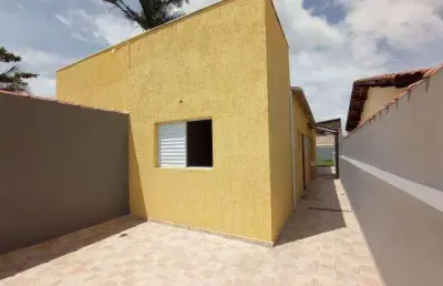 Casa para venda em itanhaém, bopiranga, 2 dormitórios, 1 suíte, 1 banheiro, 2 vagas