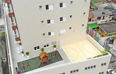 Apartamento para venda em praia grande, aviação, 2 dormitórios, 1 suíte, 1 banheiro, 2 vagas