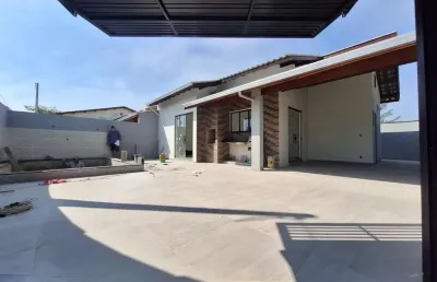 Casa para venda em itanhaém, bopiranga, 2 dormitórios, 1 suíte, 1 banheiro, 2 vagas