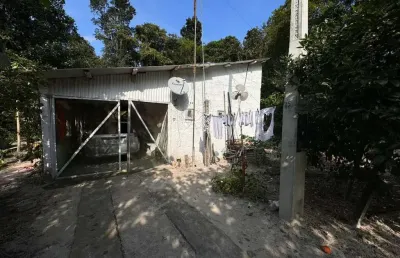 Chácara para venda em itanhaém, bopiranga, 1 dormitório, 1 banheiro, 1 vaga