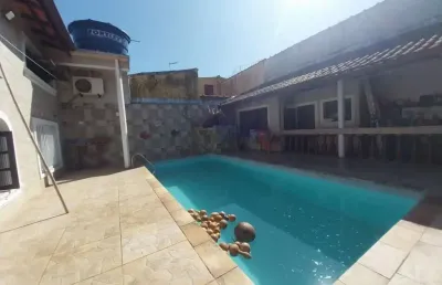 Casa para venda em mongaguá, itaóca, 5 dormitórios, 3 banheiros, 4 vagas