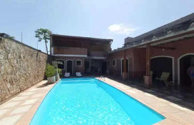Casa para venda em itanhaém, suarão, 4 dormitórios, 4 suítes, 1 banheiro, 2 vagas