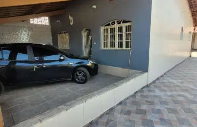 Casa para venda em itanhaém, gaivota, 2 dormitórios, 1 banheiro, 8 vagas