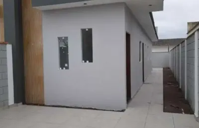 Casa para venda em itanhaém, jardim oásis, 1 dormitório, 1 banheiro, 2 vagas