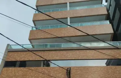 Apartamento para venda em praia grande, boqueirão, 1 dormitório, 1 banheiro, 1 vaga