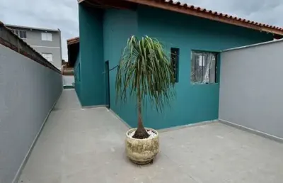 Casa para venda em itanhaém, jamaica, 2 dormitórios, 1 suíte, 1 banheiro, 2 vagas